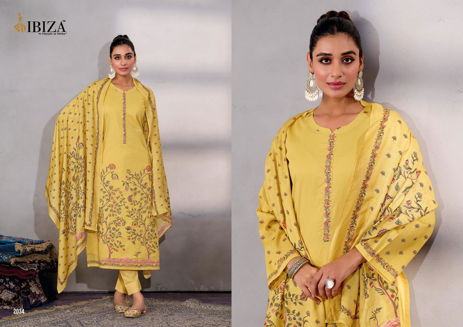 Unicorn By Ibiza Lawn Cotton Printed Salwar Kameez Surat Wholesale Online